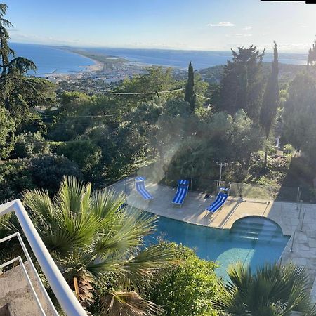 Atlantide - Somptueuse Villa Classee 4 Etoiles - Saint-Clair - Vue Exceptionnelle - Piscine Sete Bagian luar foto