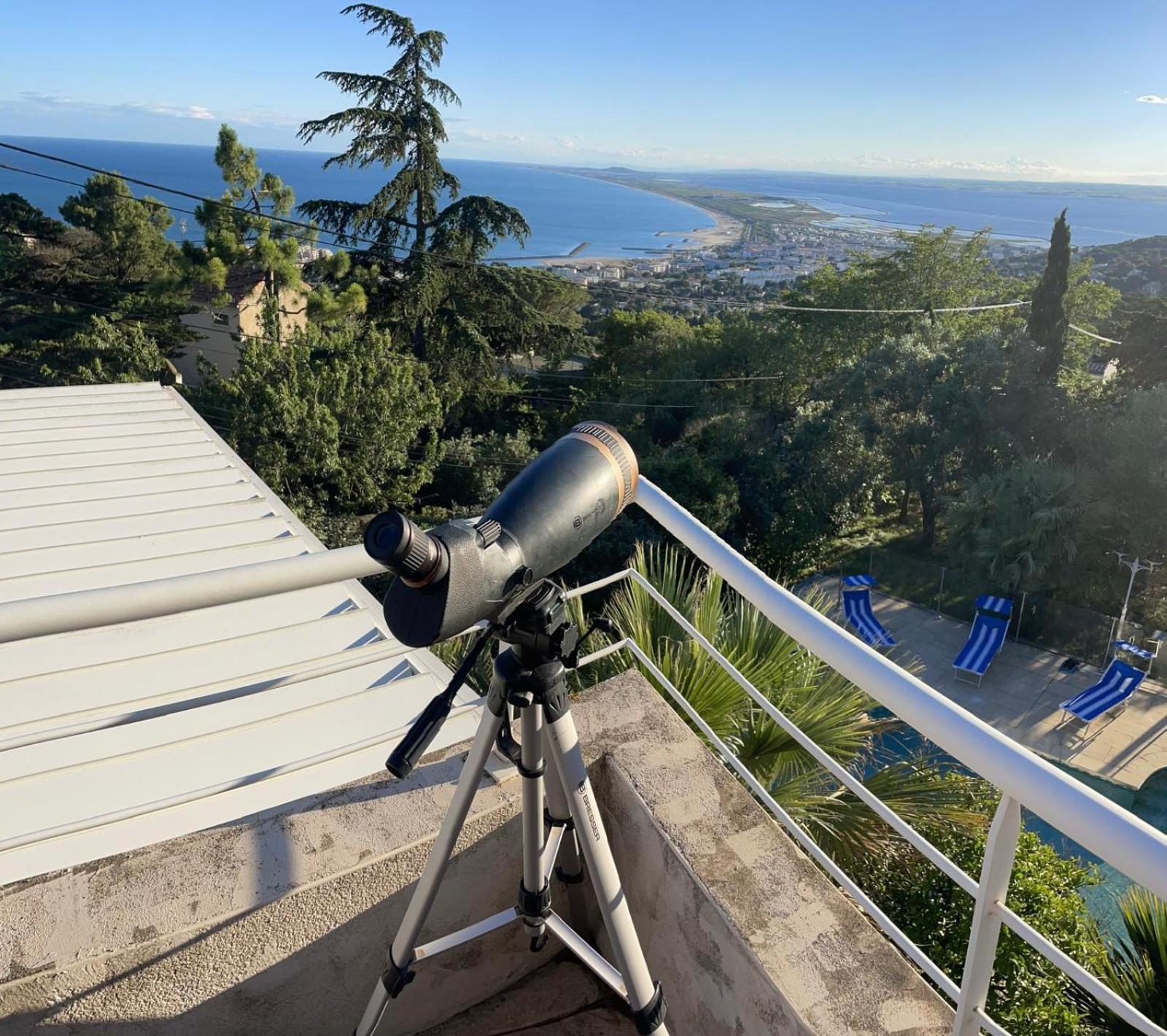 Atlantide - Somptueuse Villa Classee 4 Etoiles - Saint-Clair - Vue Exceptionnelle - Piscine Sete Bagian luar foto
