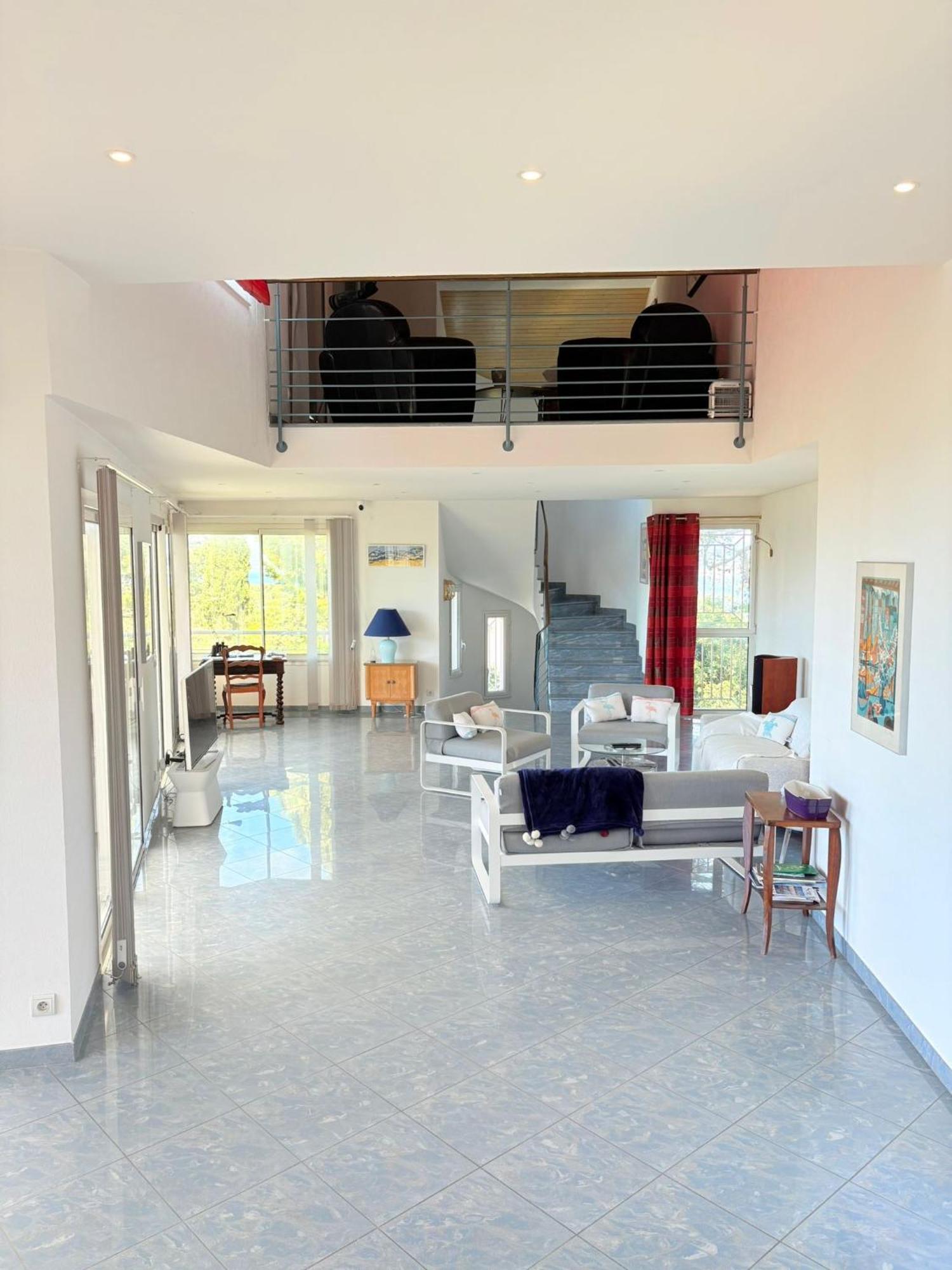 Atlantide - Somptueuse Villa Classee 4 Etoiles - Saint-Clair - Vue Exceptionnelle - Piscine Sete Bagian luar foto