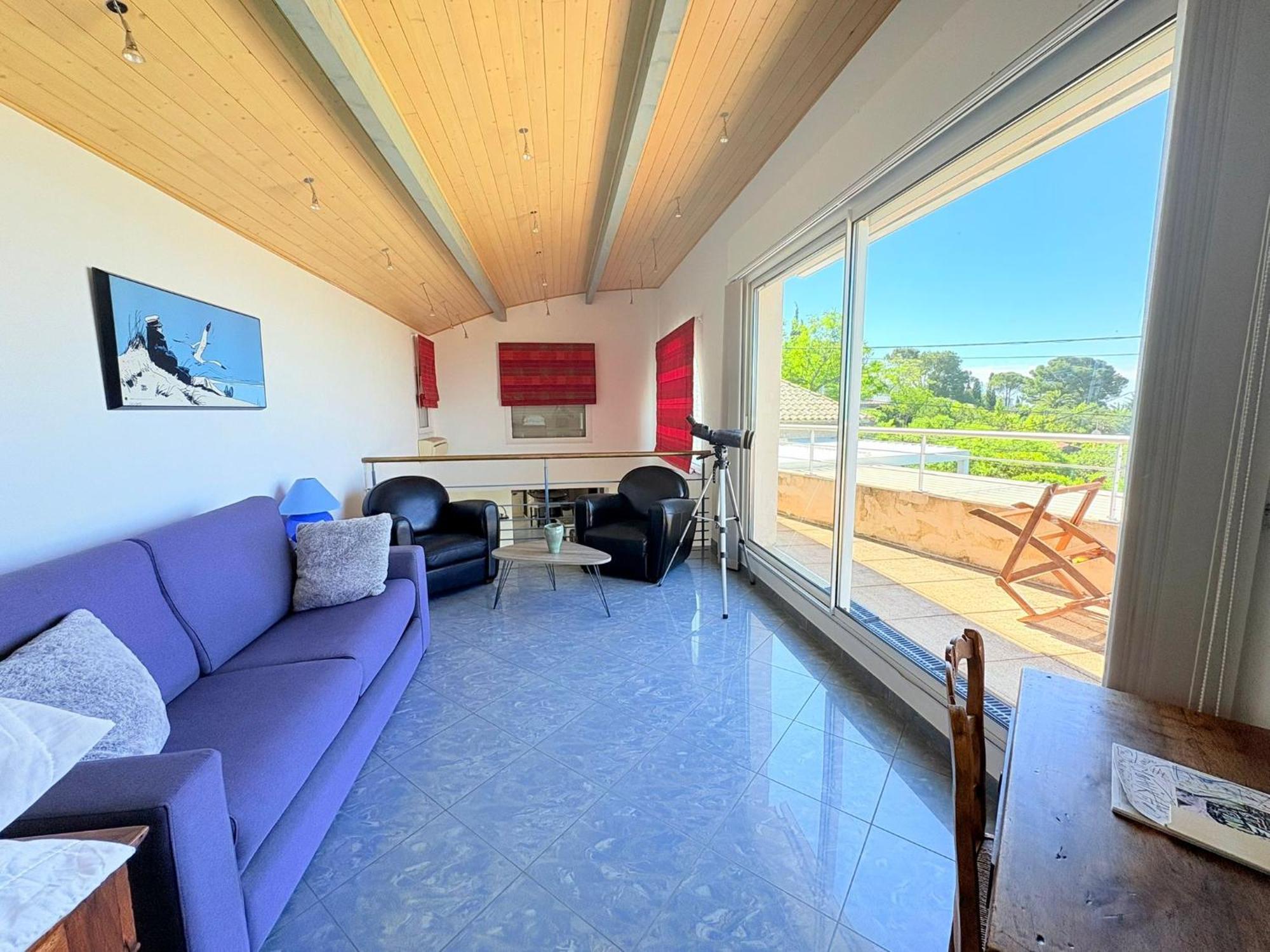 Atlantide - Somptueuse Villa Classee 4 Etoiles - Saint-Clair - Vue Exceptionnelle - Piscine Sete Bagian luar foto