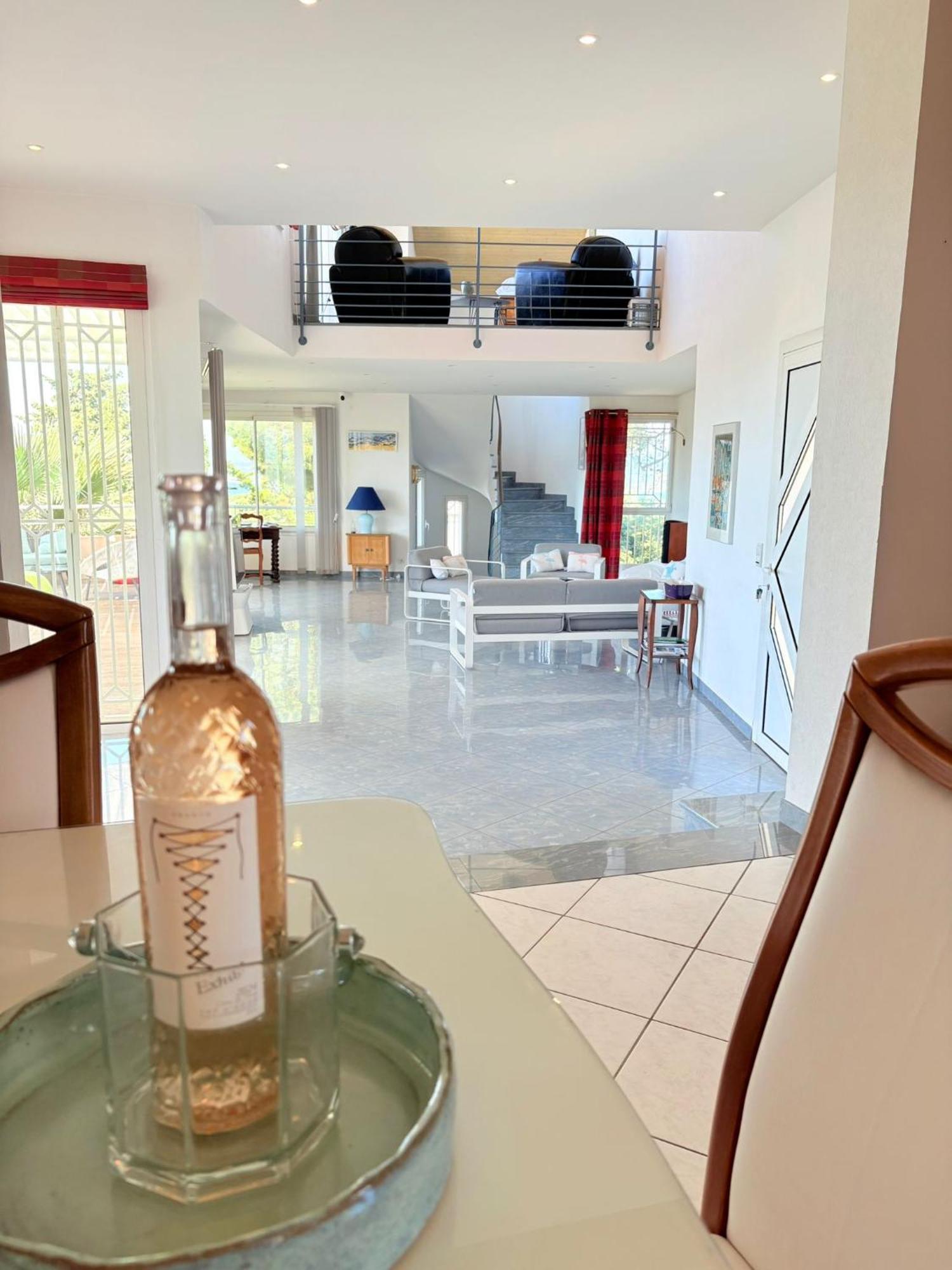 Atlantide - Somptueuse Villa Classee 4 Etoiles - Saint-Clair - Vue Exceptionnelle - Piscine Sete Bagian luar foto