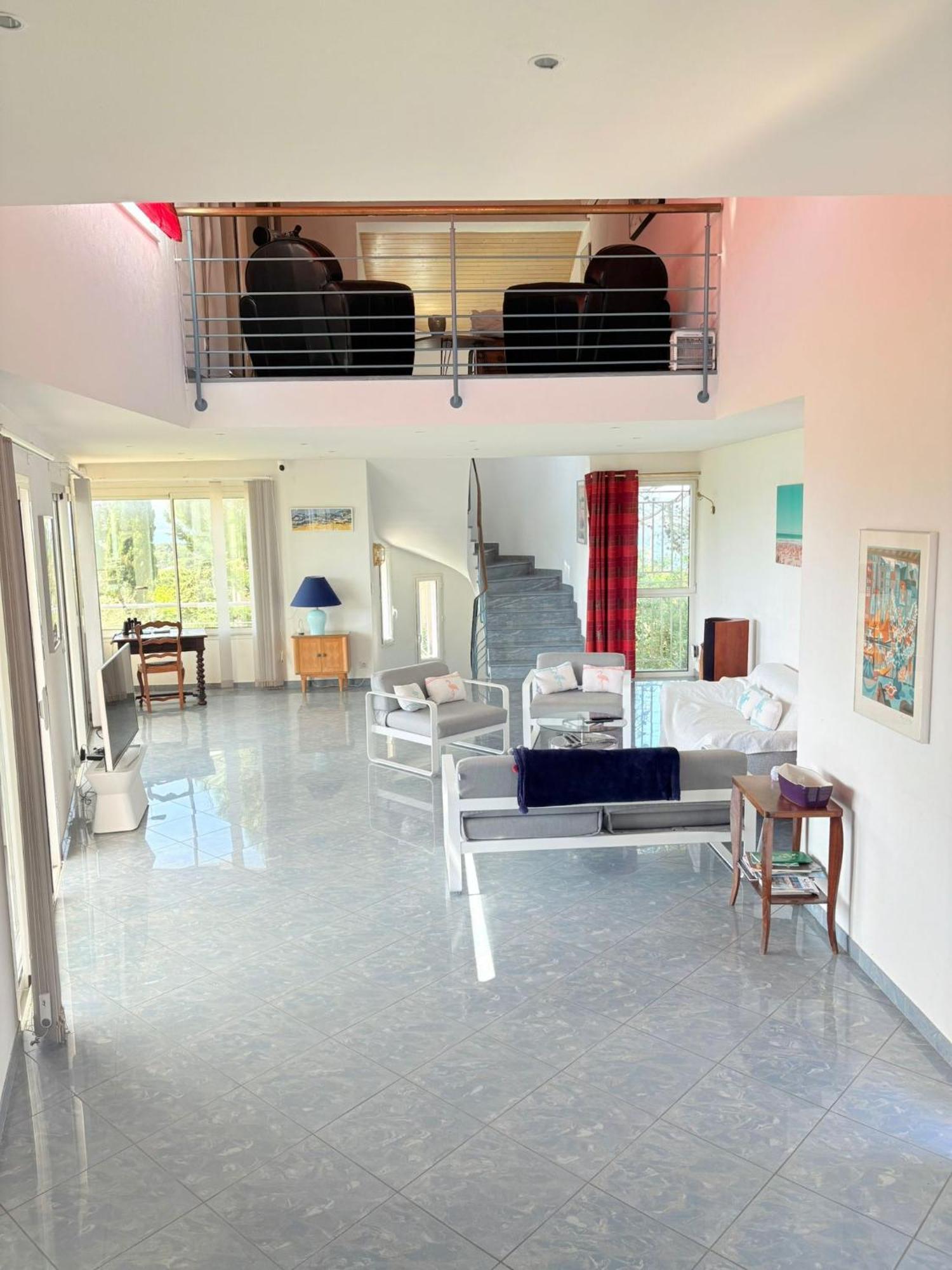 Atlantide - Somptueuse Villa Classee 4 Etoiles - Saint-Clair - Vue Exceptionnelle - Piscine Sete Bagian luar foto
